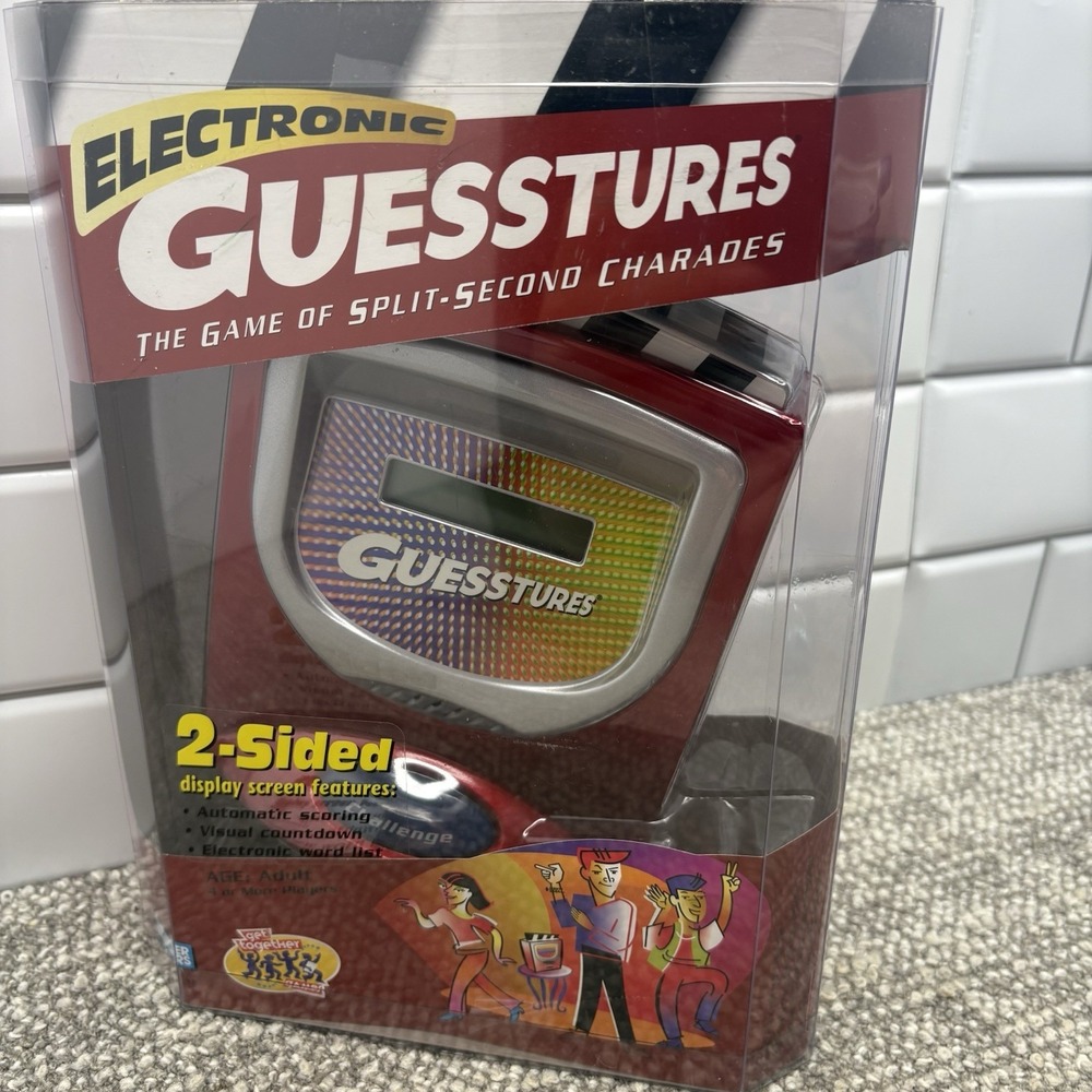 Electronic Guesstures Game Hasbro Parker Bros New In Package 2005